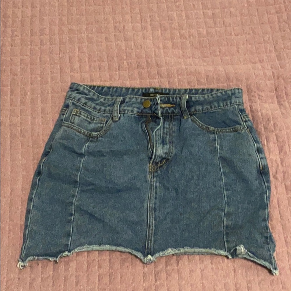 Denim skirt